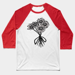 Vintage Flowers Baseball T-Shirt